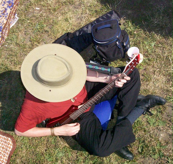 Portrait of a Roots Musician at a Festival, Pt. 2
